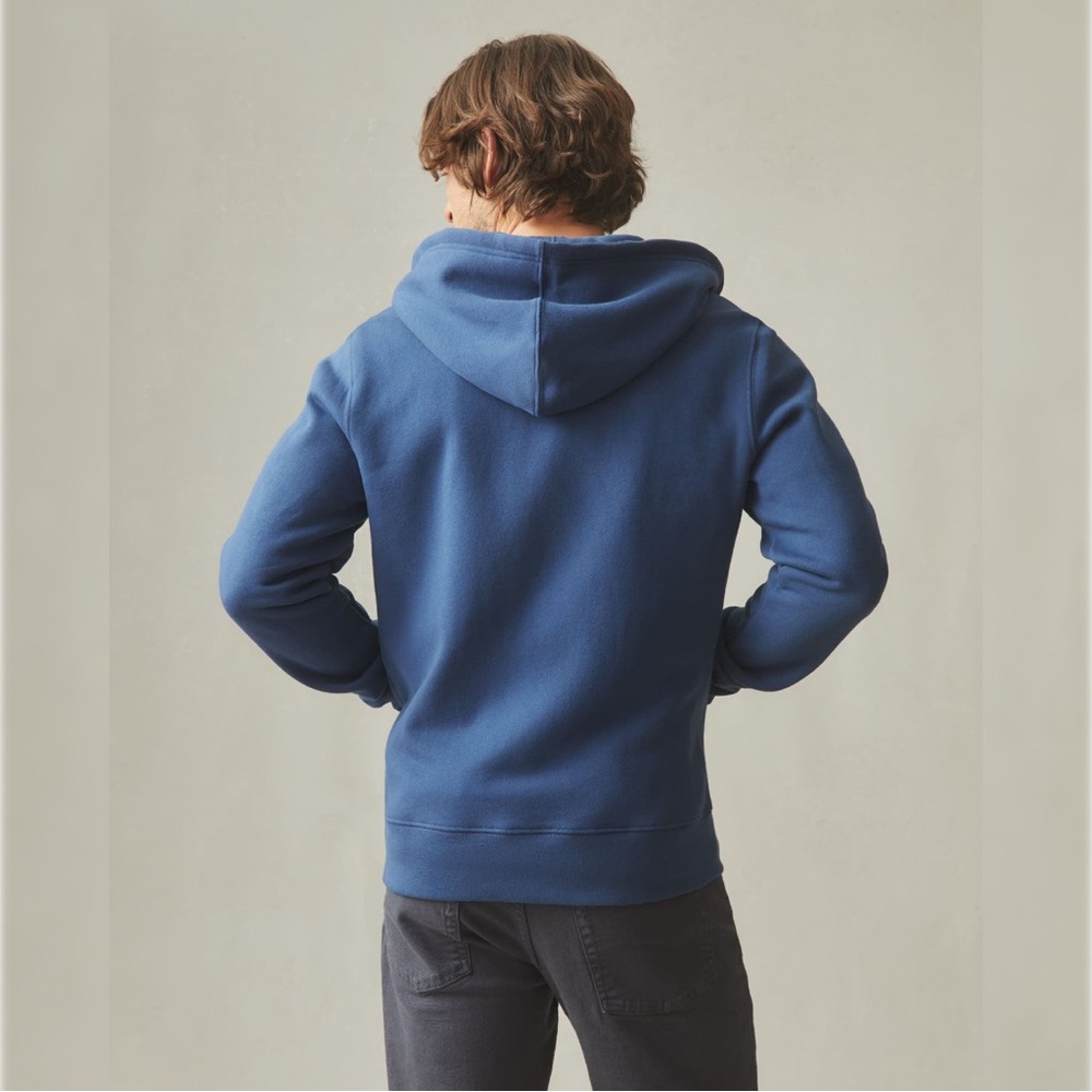 American Giant Classic Navy Hoodie - Picture 4 of 14